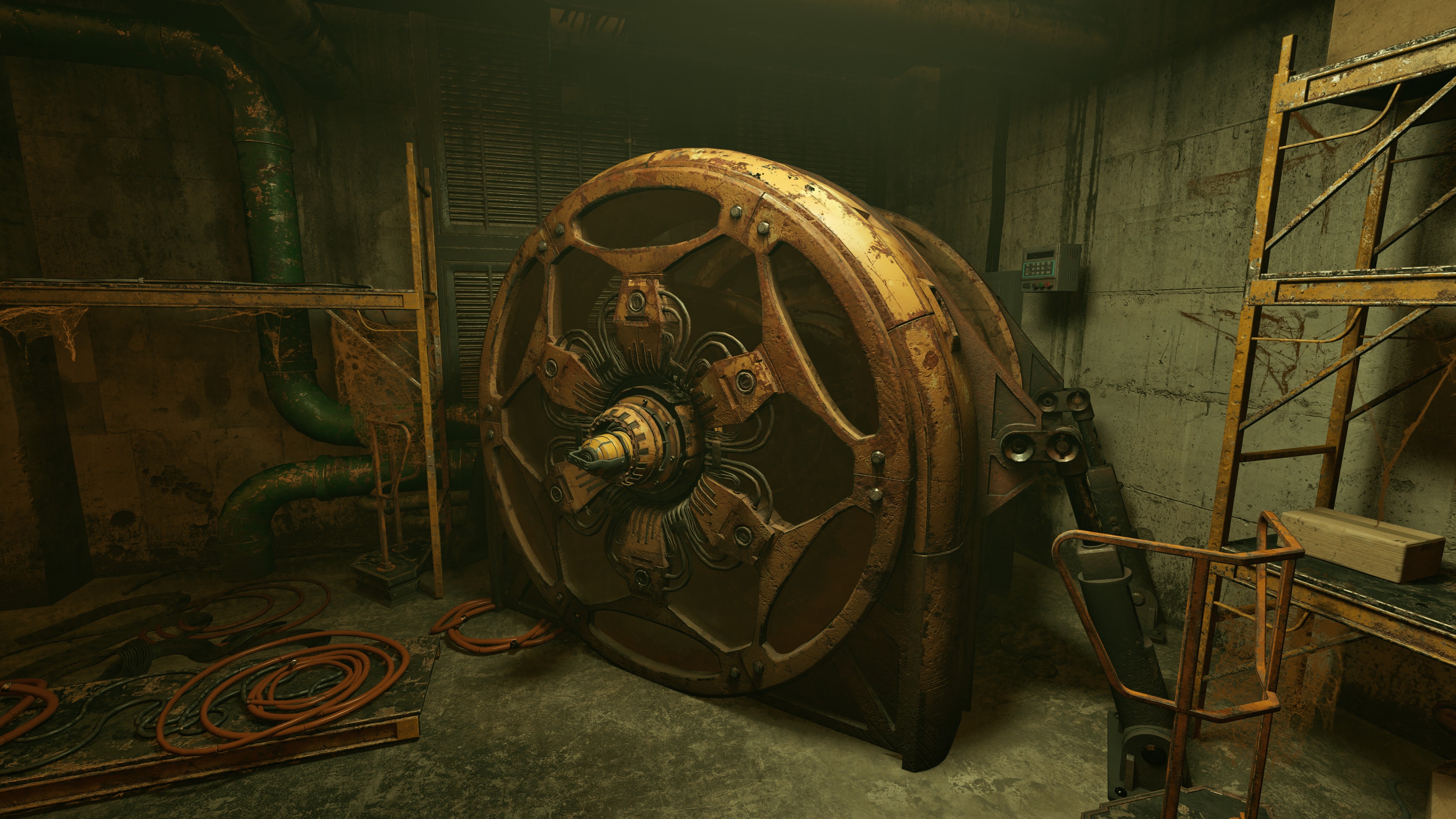 A functioning generator, commonly found in Lost Labs.