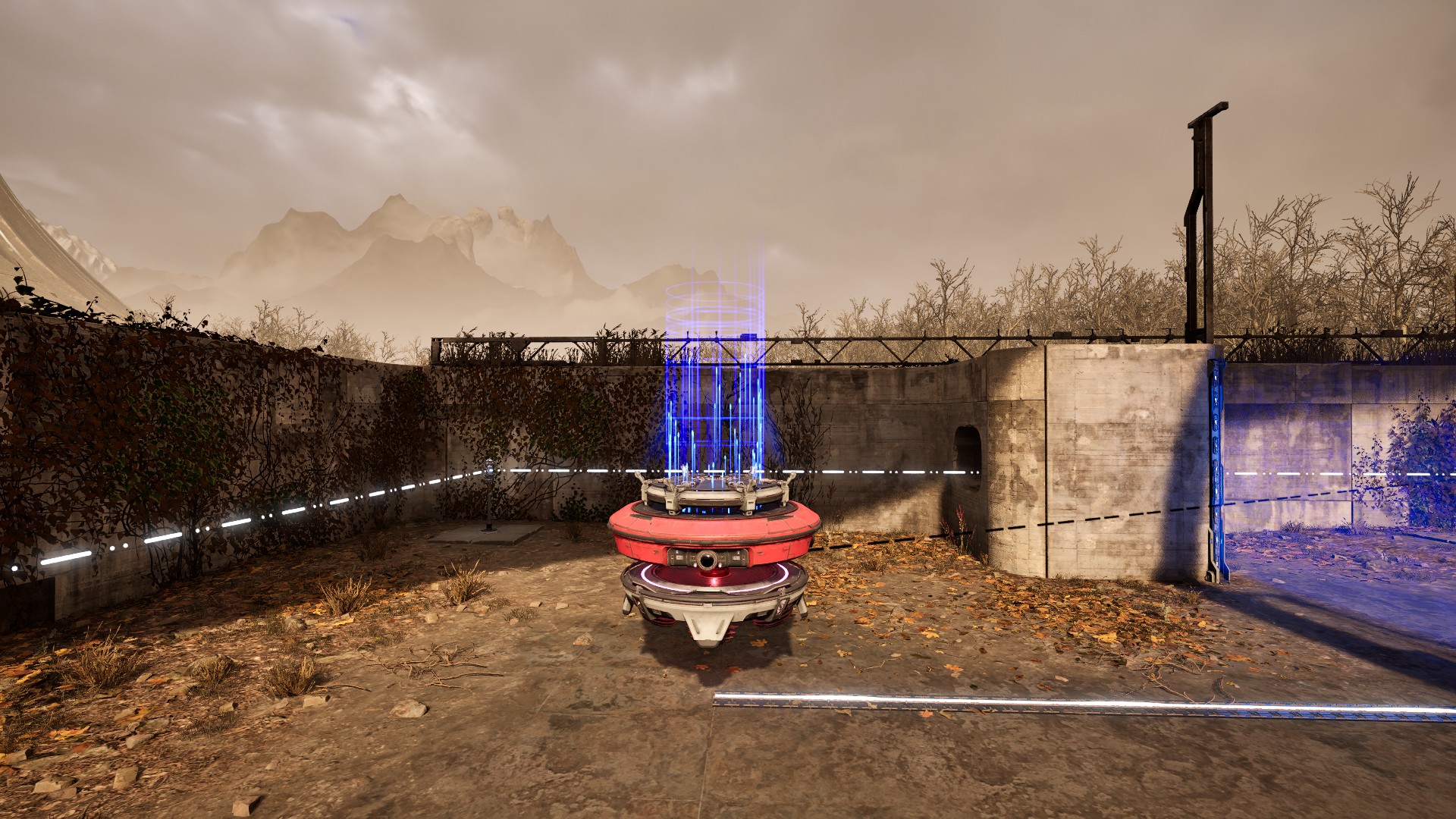 Take the teleporter and place it on top of the rail drone.