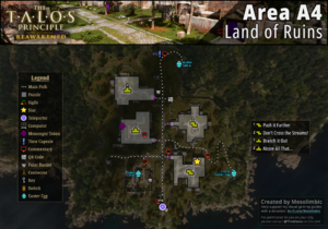 Detailed map of A4