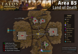 Detailed map of B5