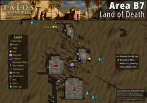 Detailed map of B7