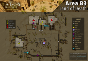 Detailed map of B3