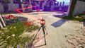Take the Connector, link the Emitter and the Rail drone and let it run until it lines up with the Purple barrier.