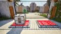 Take the Hexahedron into the main room and place it on the left Pressure plate by the Progress Wheel.