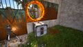 Swap clones again, and place the Hexahedron in front of the hole.