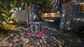 Take the Hexahedron and place it on the Pressure plate by the RGB converter.