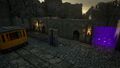 You should now have two jammers. Bring both to the purple barrier near the entrance, and jam the blue doors leading to the subway car. The sigil is inside.