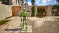 Go back to the first X mark, in front of the entrance, and take control of the first Clone.