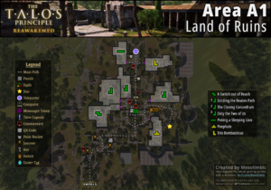 Detailed map of A1